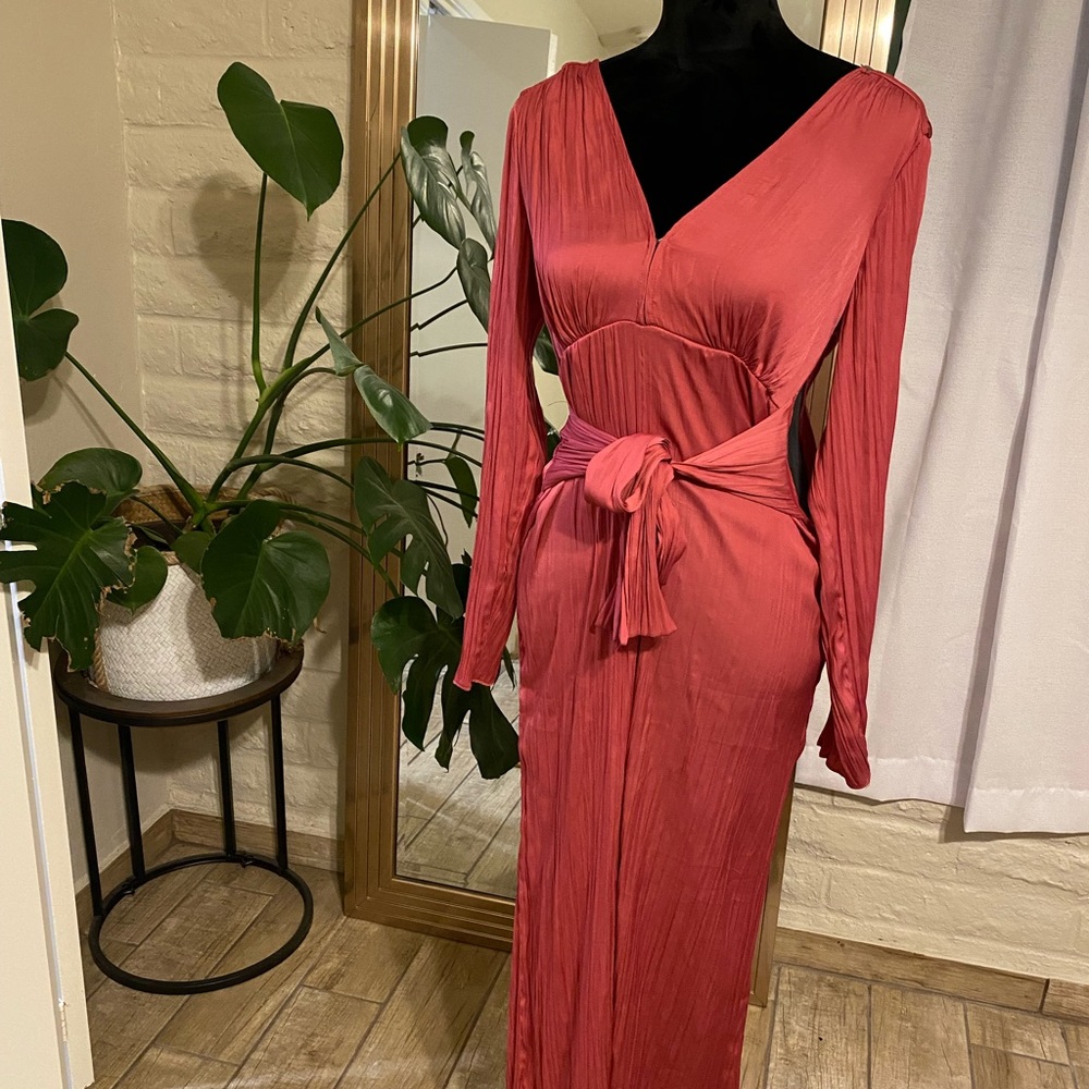 Free people pleated jumpsuit